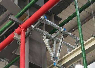阿城该抗震支架的整体式支吊架结构协调性好